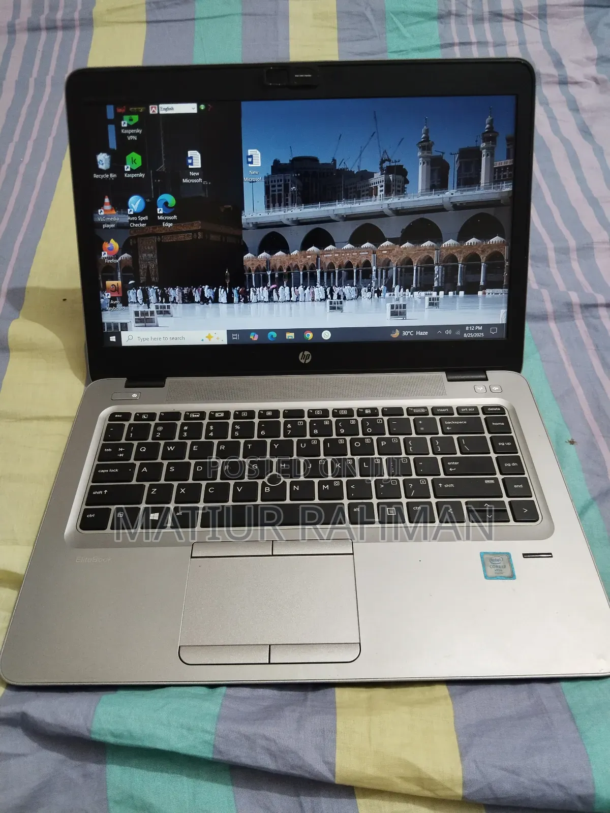 Laptop HP EliteBook 840 G3 8GB Intel Core I7 SSD 256GB
