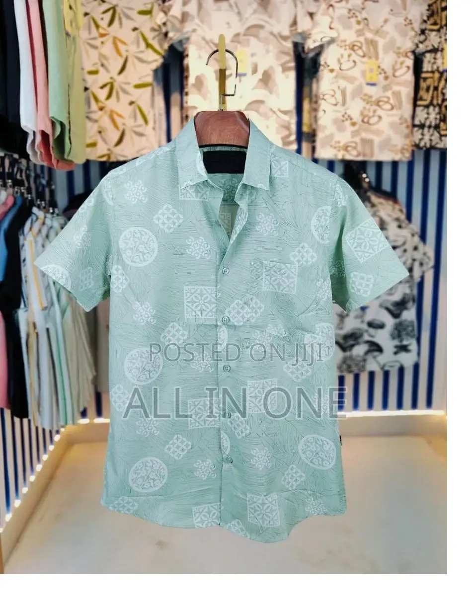 Pure Cotton Half Sleeve Print Shirt Fyhtr HGRR