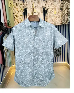 Pure Cotton Half Sleeve Print Shirt Fyhtr HGRR