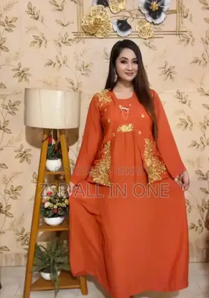 Georgette Long Koti Gown GDH FGK Xunn