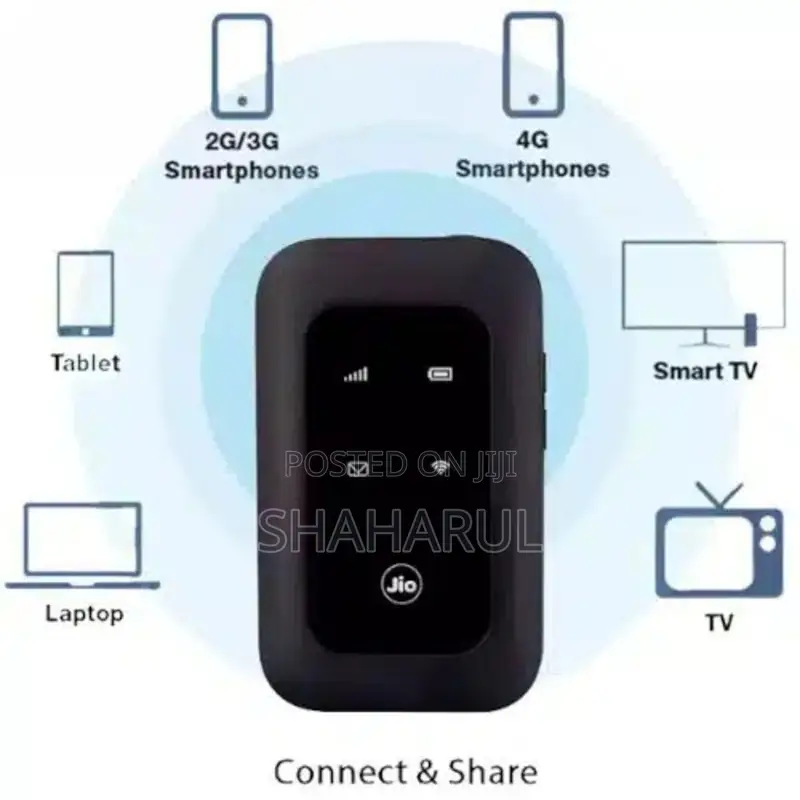 Jio Mf680s 4g Lte Mobile Wifi Hotspot – Portable Router All Sims |