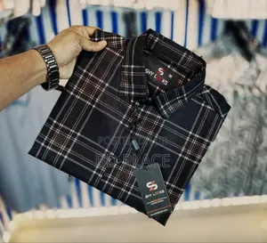 Shy Looks Pure Cotton Full Sleeve Check Shirt for Men's