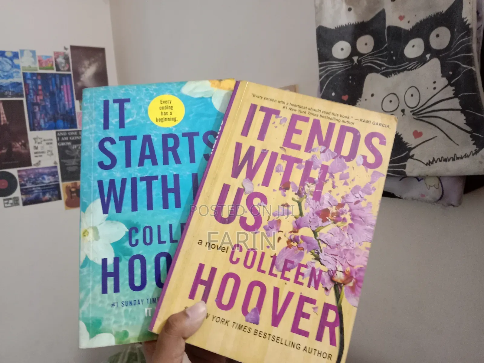 5 Books [ It Ends With Us, It Starts With Us, 1984, Deep Work, Abhot]