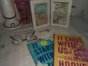 5 Books [ It Ends With Us, It Starts With Us, 1984, Deep Work, Abhot]