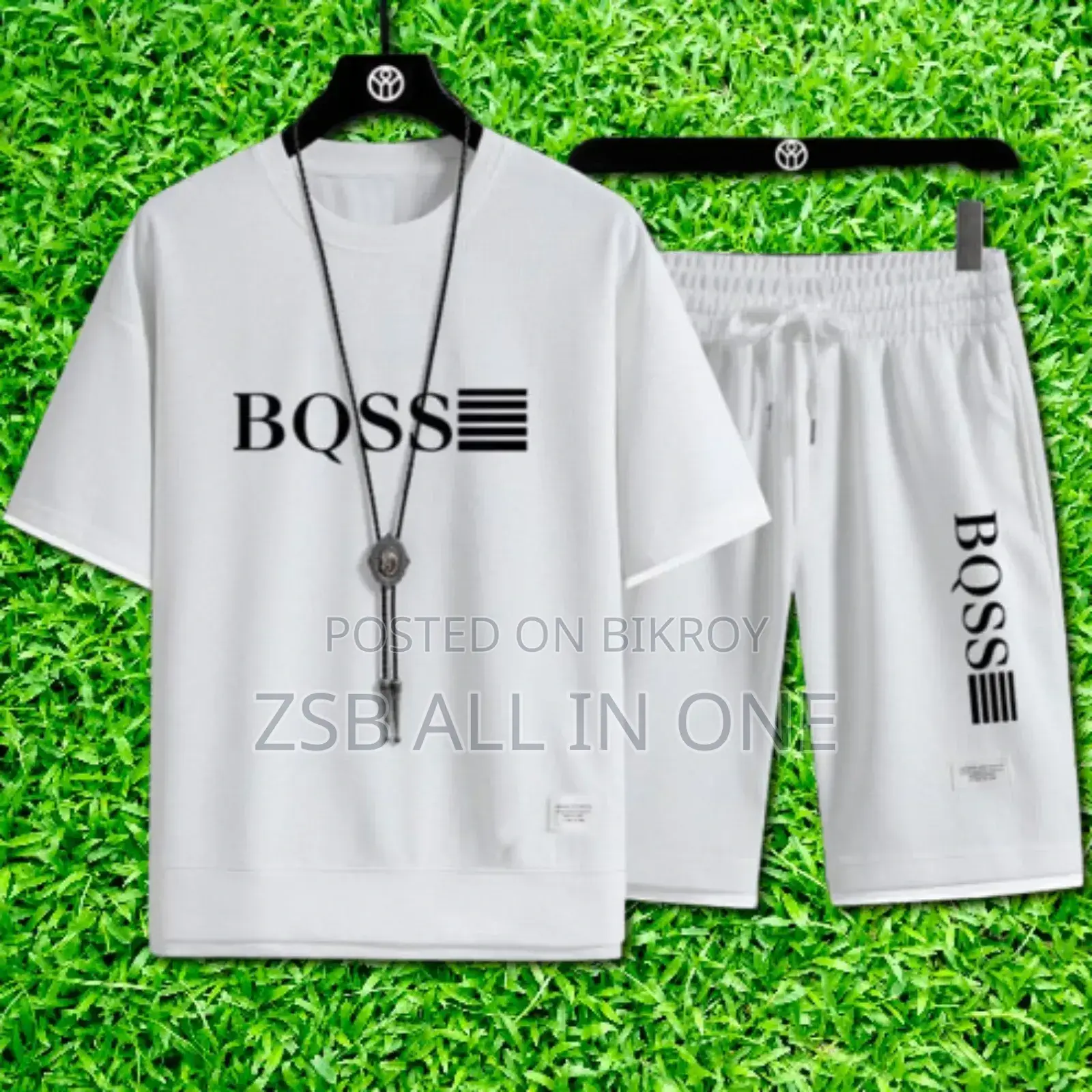 Half Pant T-Shirt Combo Set for Men (02 PCS Set)