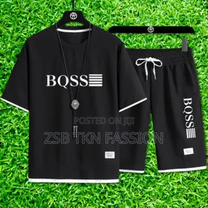 Half Pent T-Shirt Combo Set for Man (02 PCS Set)