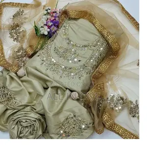 Dollar and Embroidery Work 3 Pis