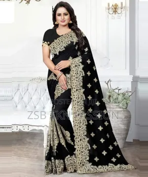 Photo - Indian Jeorjet Sharee With Blouse HDGG Xvyvj