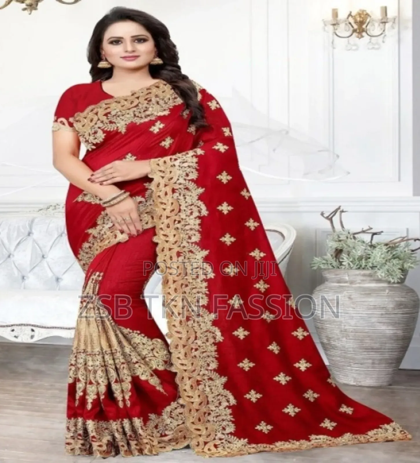 Indian Jeorjet Sharee With Blouse HDGG Xvyvj