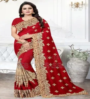 Indian Jeorjet Sharee With Blouse HDGG Xvyvj