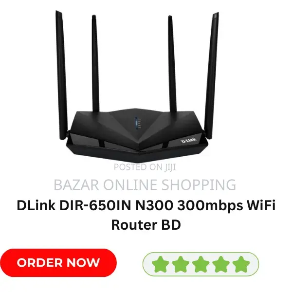 Dlink Dir-650in N300 300mbps Wifi Router Bd
