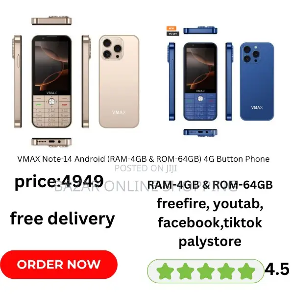 New Yu Fly F9 64 GB Gold