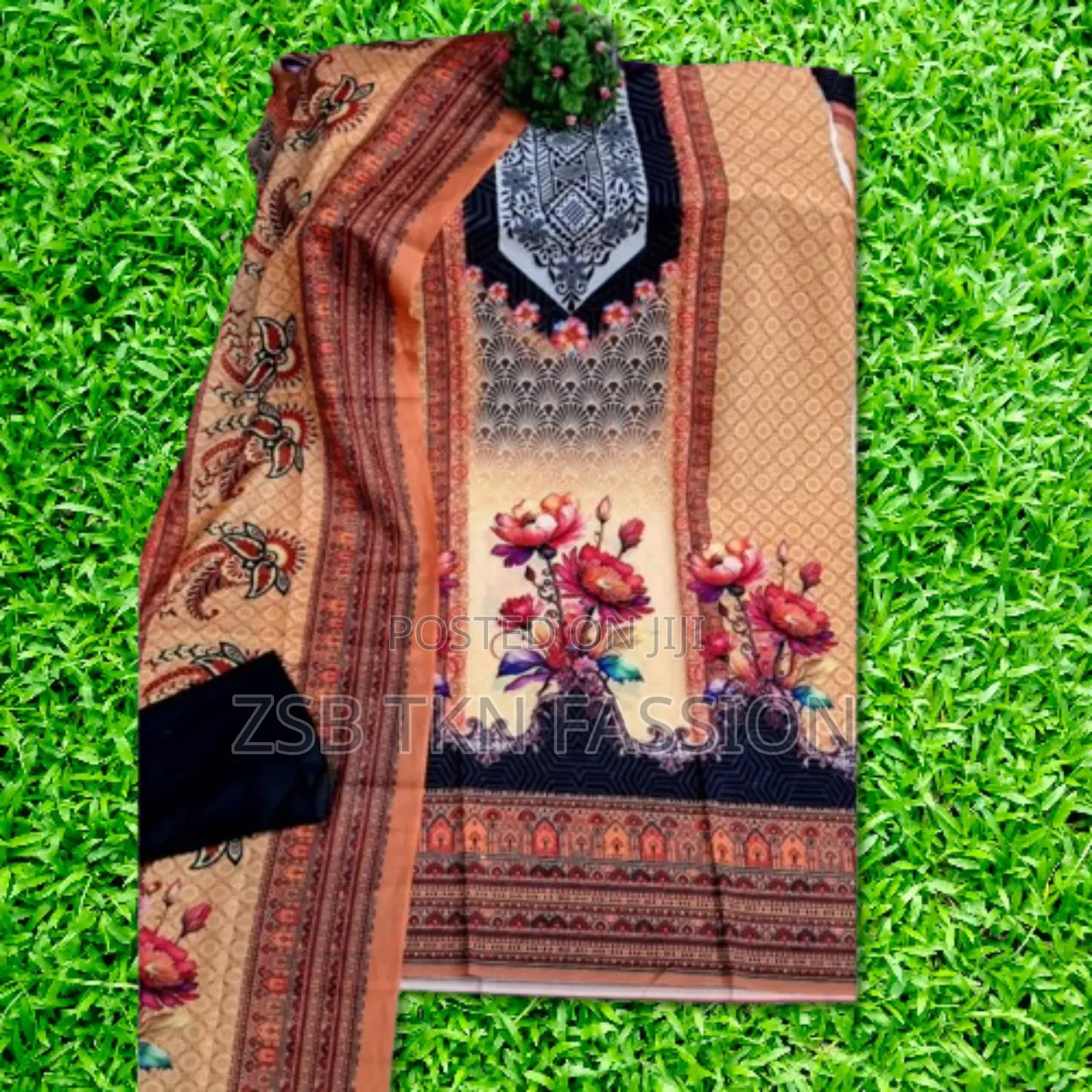 Dubai Silic Print Three Piece New Update