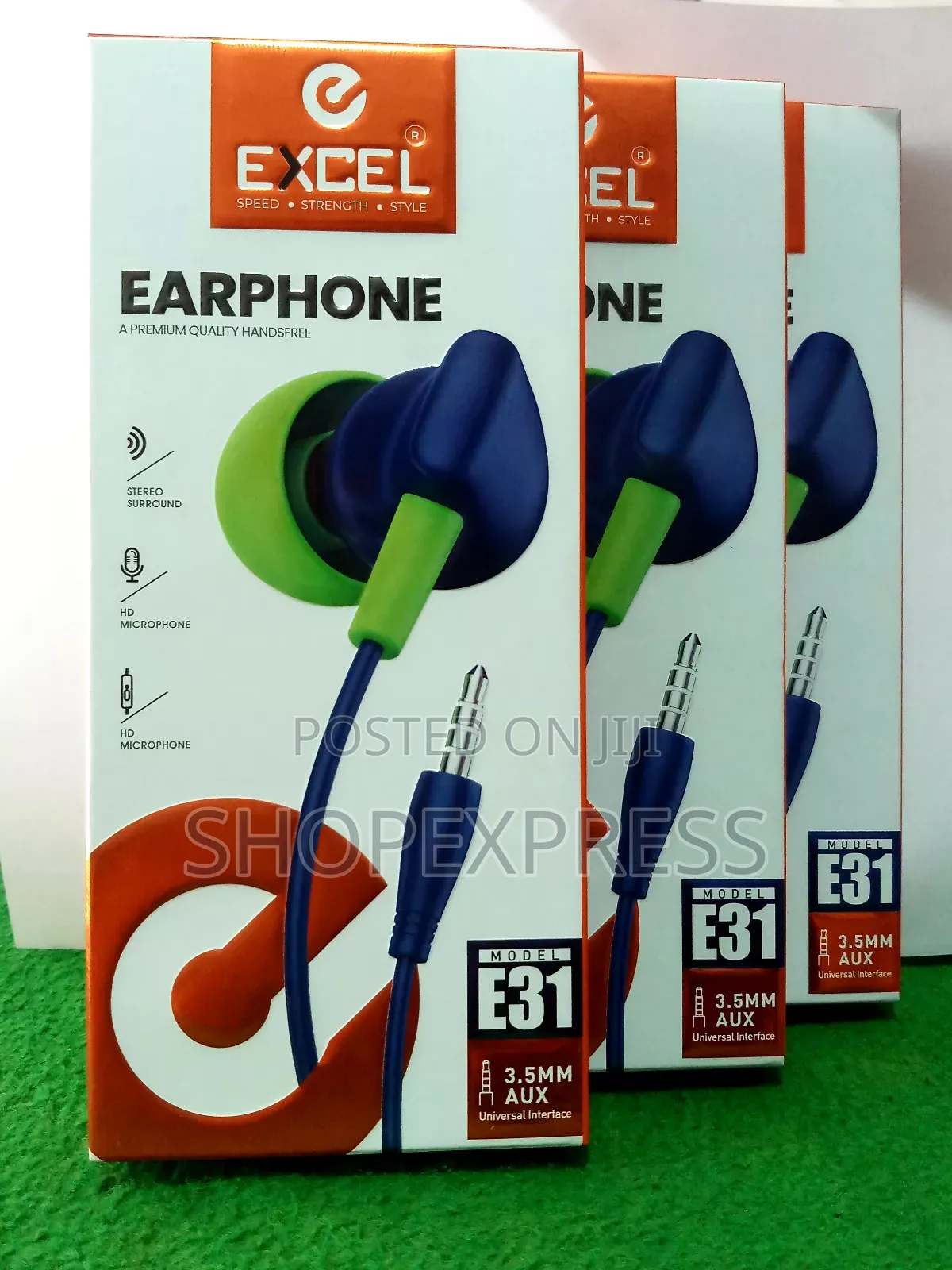 Excel E-31 Wired Magnetic Headphone