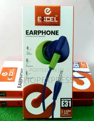 Excel E-31 Wired Magnetic Headphone