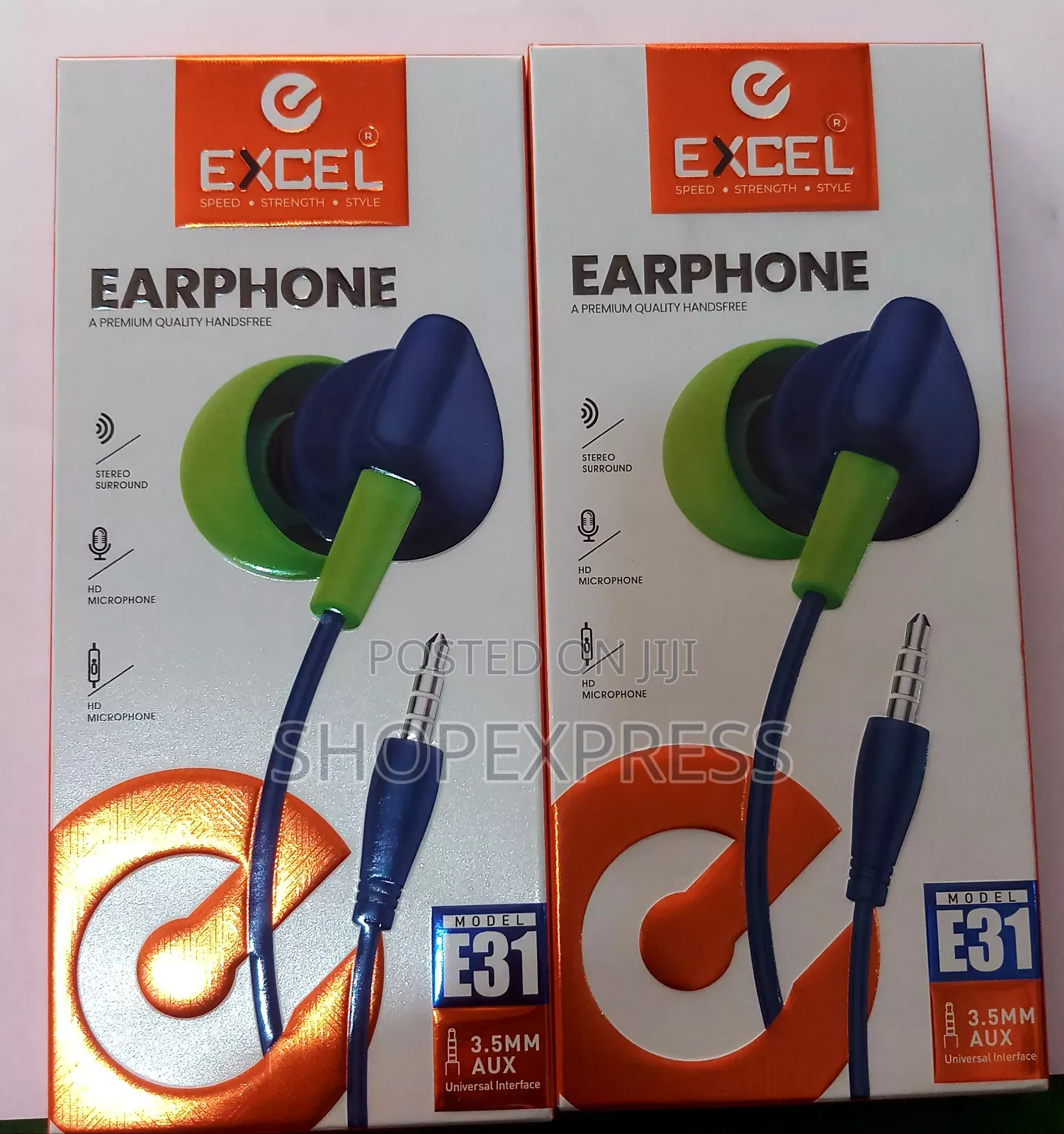 Excel E-31 Wired Magnetic Headphone