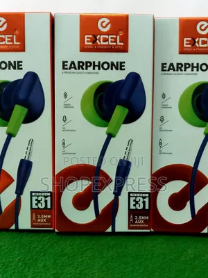 Excel E-31 Wired Magnetic Headphone