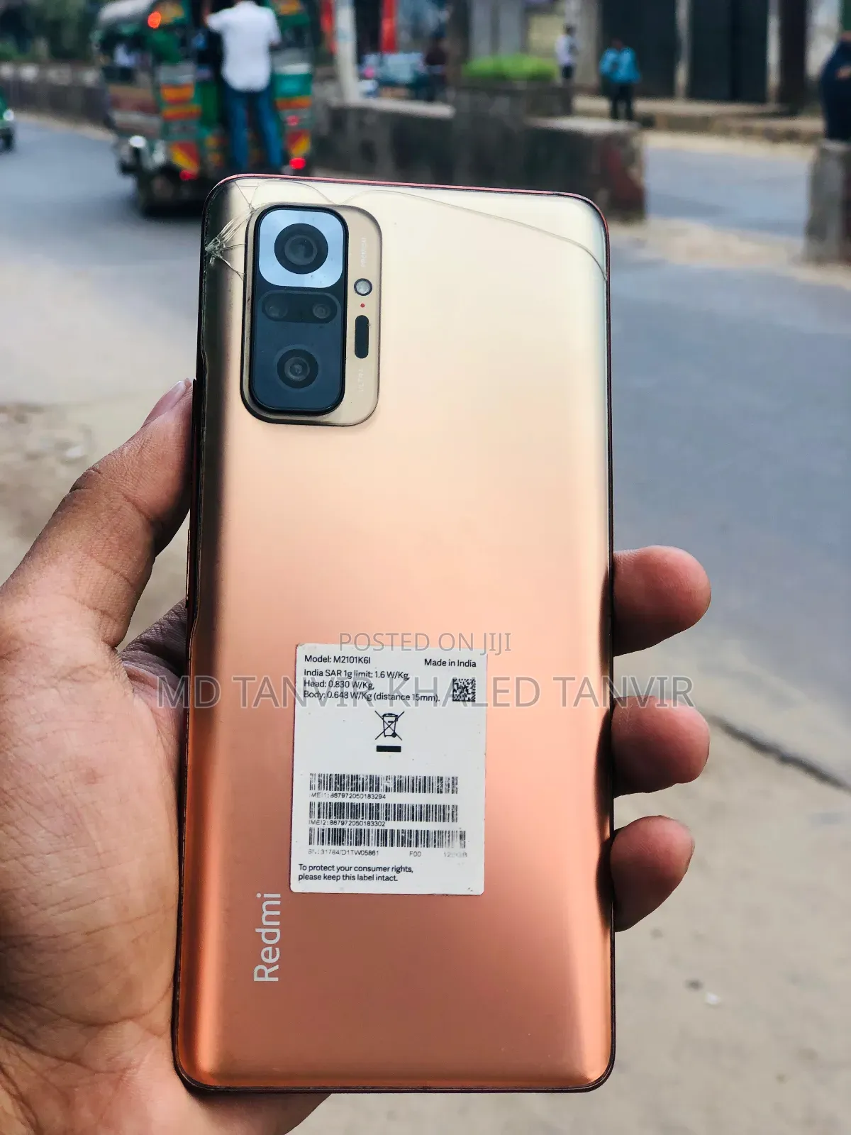 Xiaomi Redmi Note 10 Pro Max 128 GB Orange