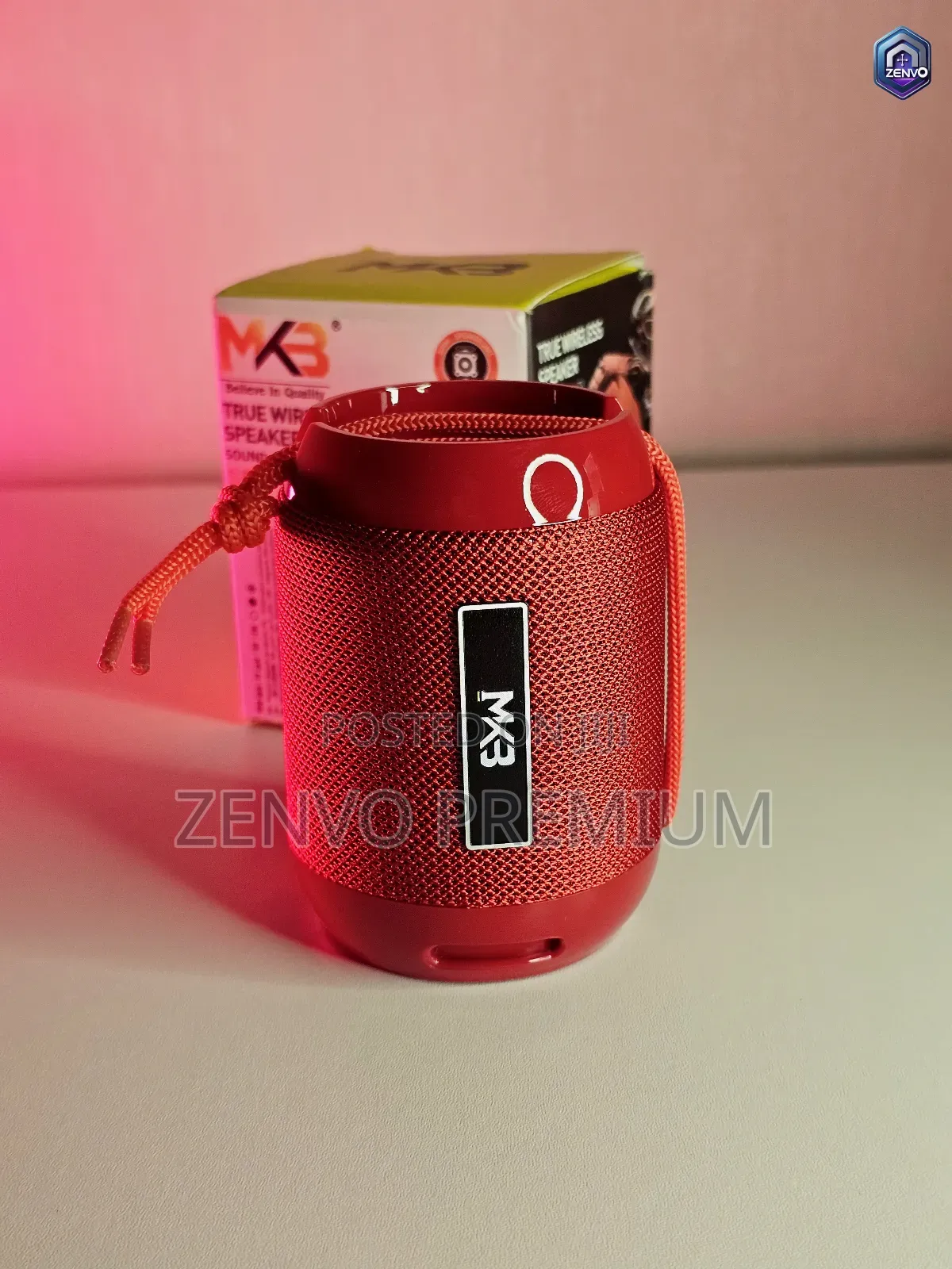 MKB Sp1- True Wireless Speaker – Red