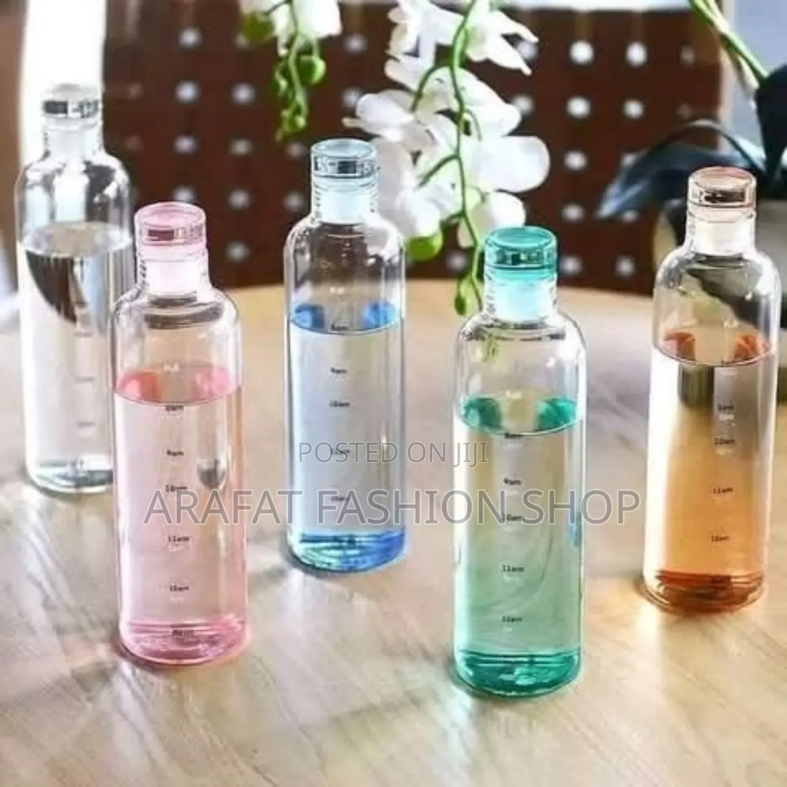 Transparent Water Bottle
