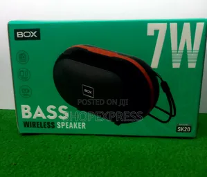 Box Bass Boosted Bluetooth Speaker