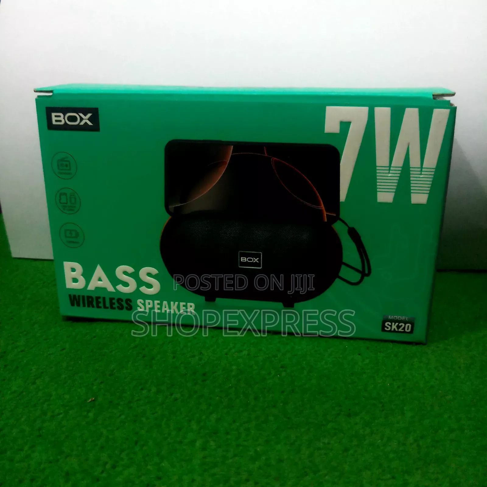 Box Bass Boosted Bluetooth Speaker