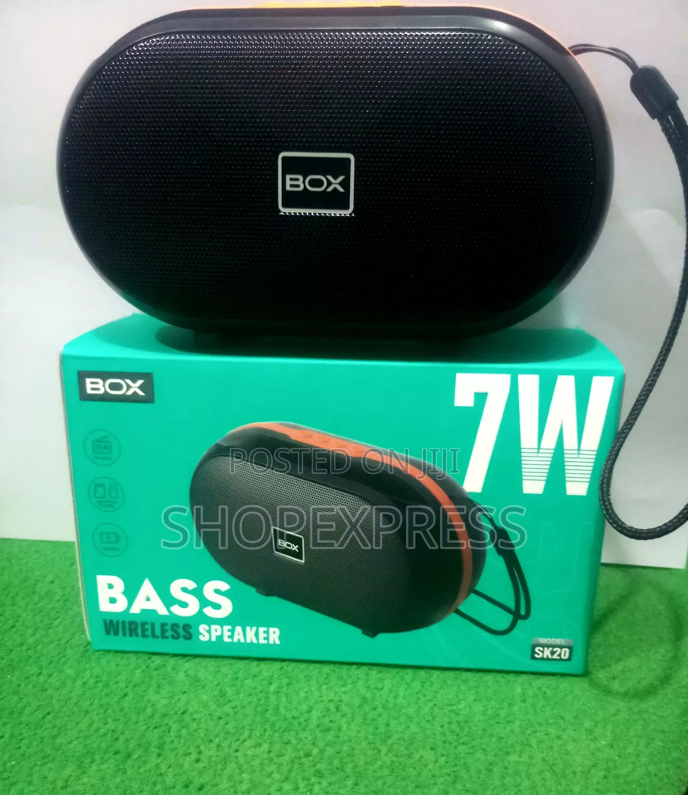 Box Bass Boosted Bluetooth Speaker