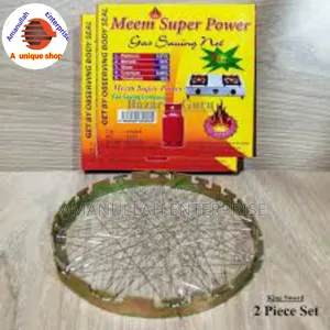 Photo - Gas Saving Net Designed to Be Used With Gas Stoves.