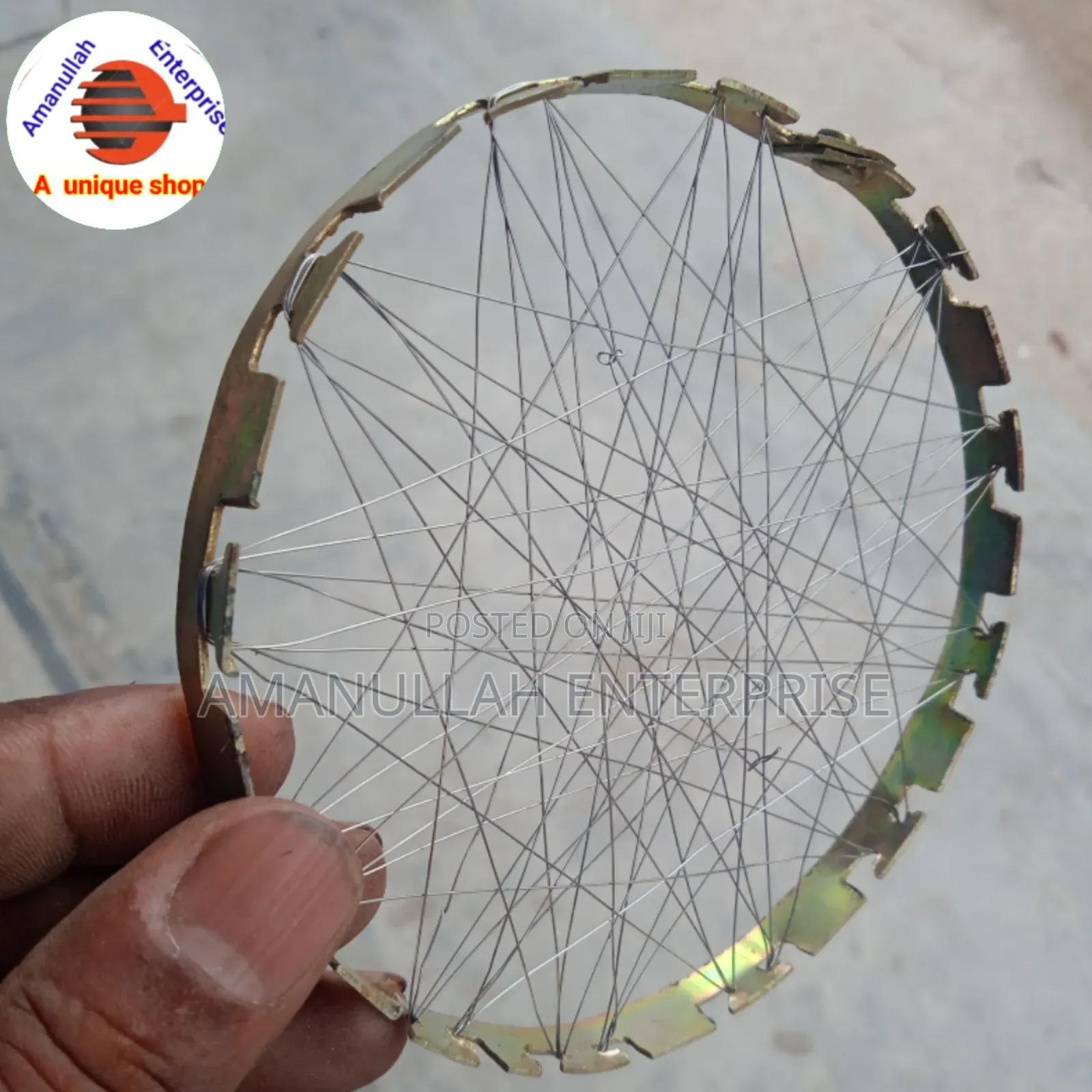 Gas Saving Net Designed to Be Used With Gas Stoves.