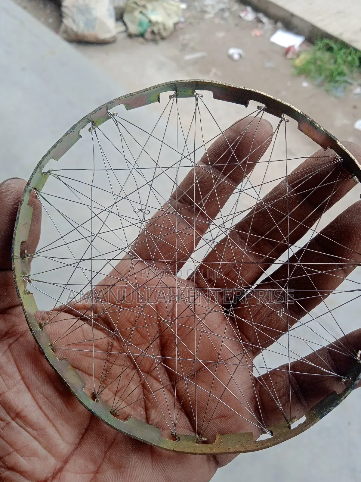 Gas Saving Net Designed to Be Used With Gas Stoves.