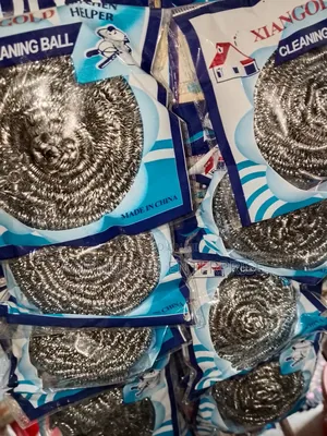 Stainless Steel Cleaning Ball, Also Known as a Scourer or Scrubber,