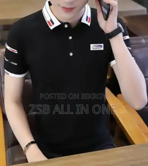 Premium Quality Cotton Half Sleeve Polo Shirt for Men