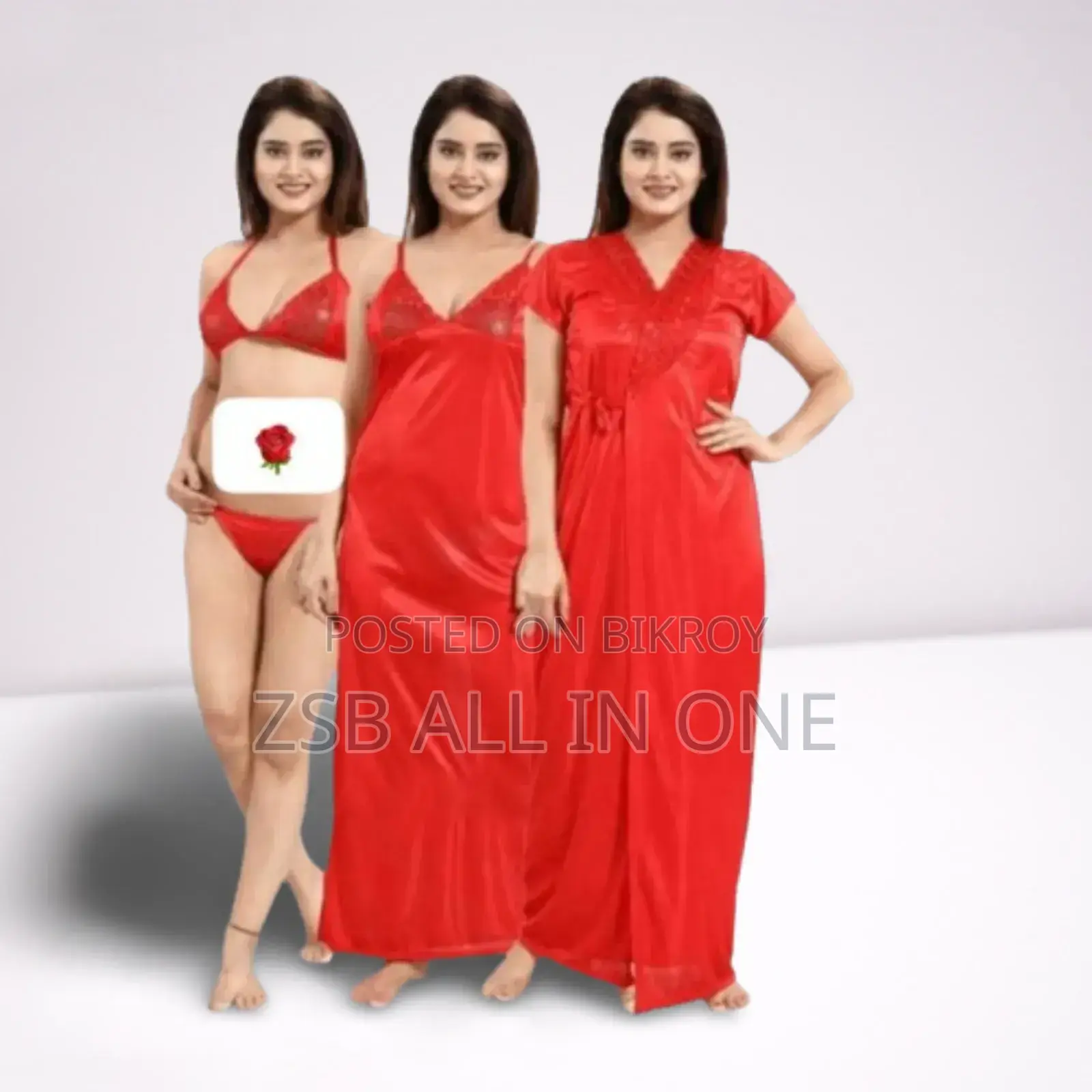 নারীদের জন্য স্টাইলিশ ৪ পার্ট নাইটি ড্রেস