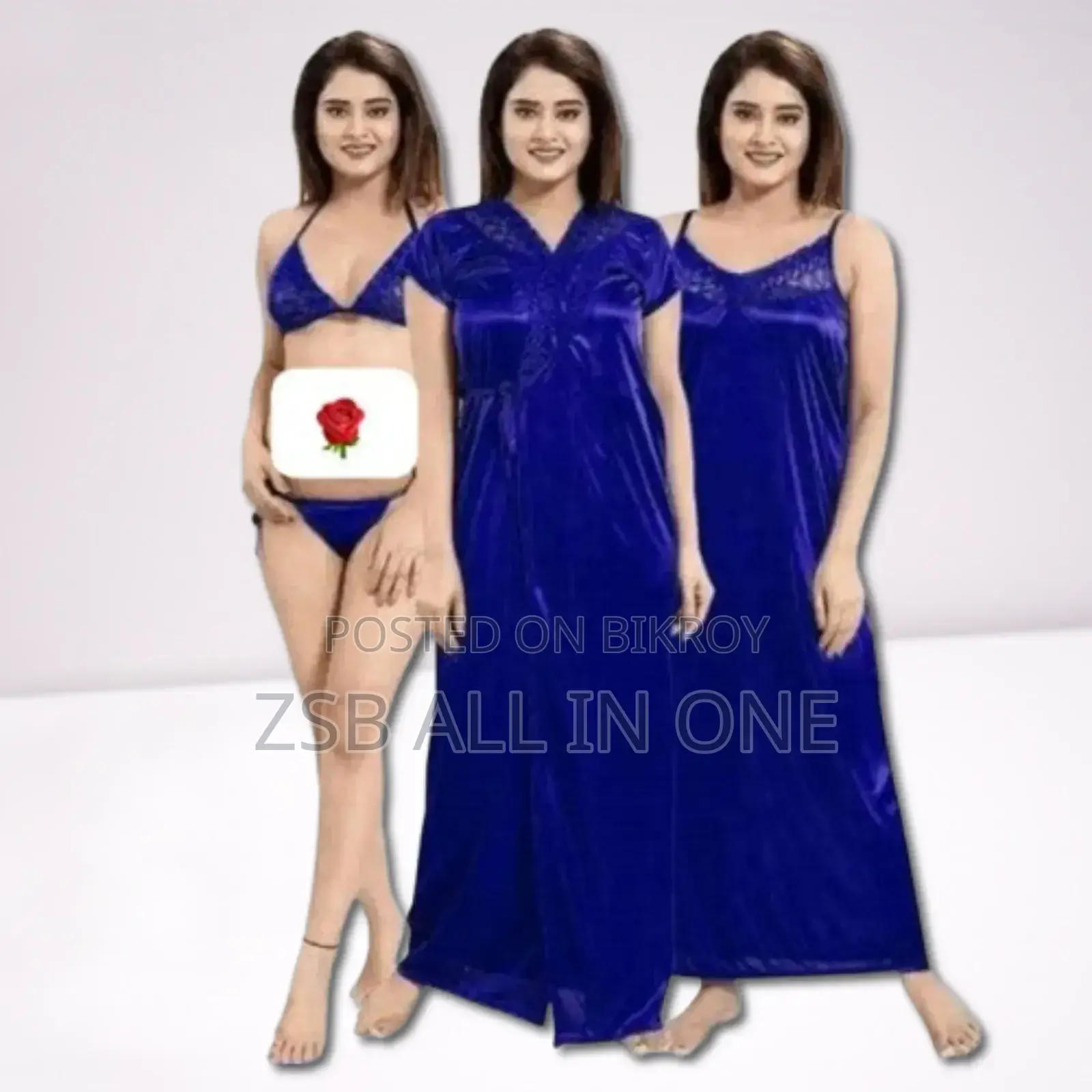 নারীদের জন্য স্টাইলিশ ৪ পার্ট নাইটি ড্রেস