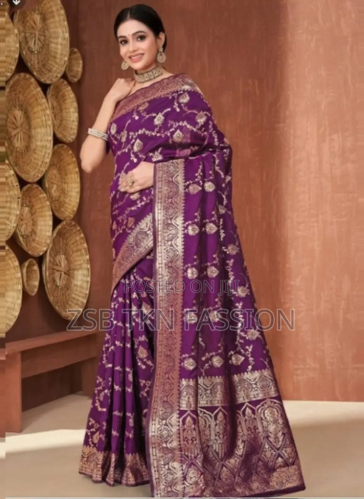 Japani Silik Stylish Saree