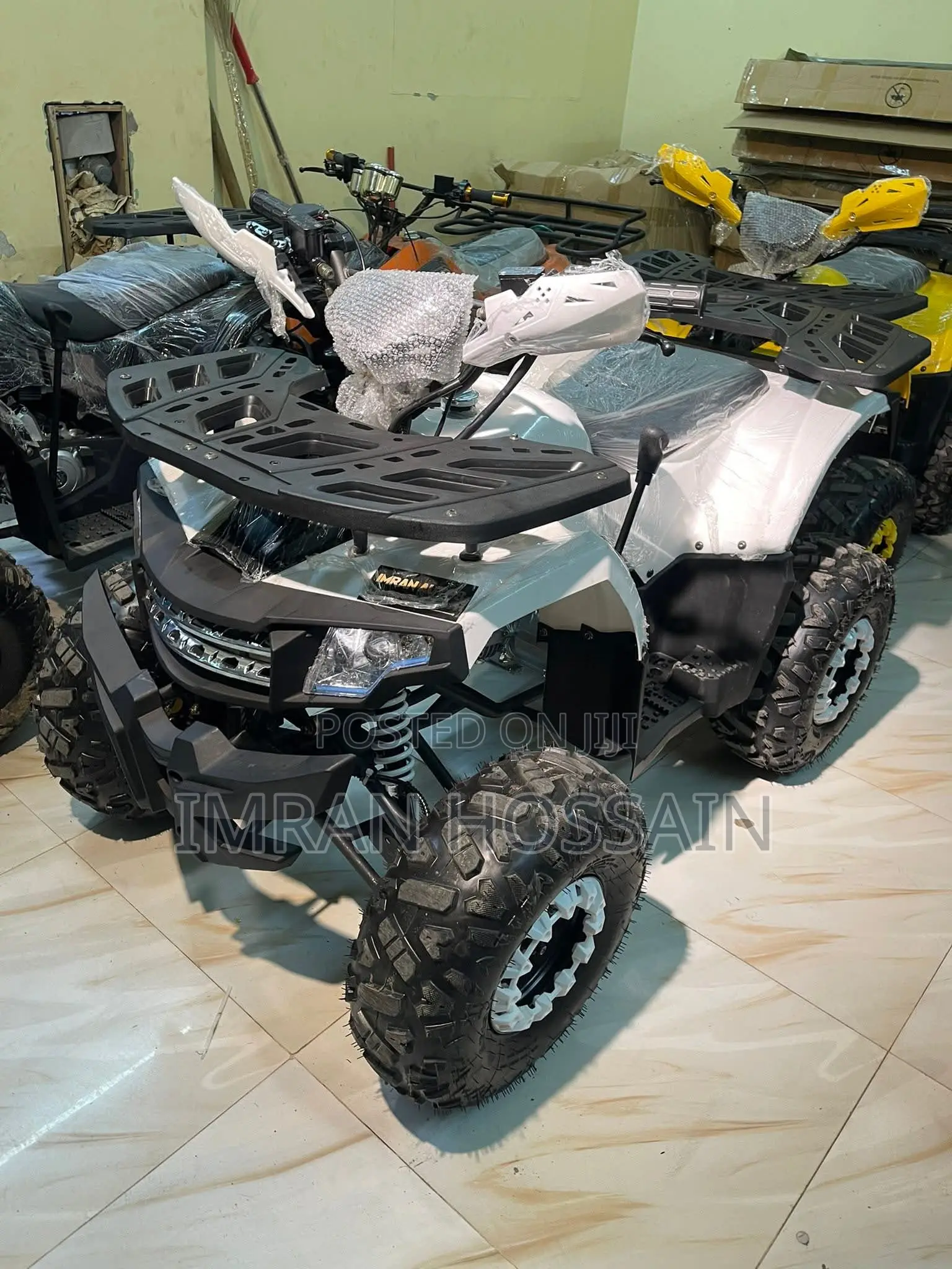 New Motorcycle 2025 White