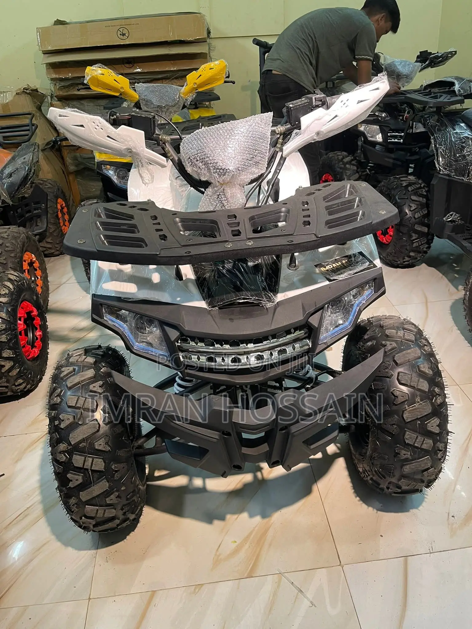 New Motorcycle 2025 White