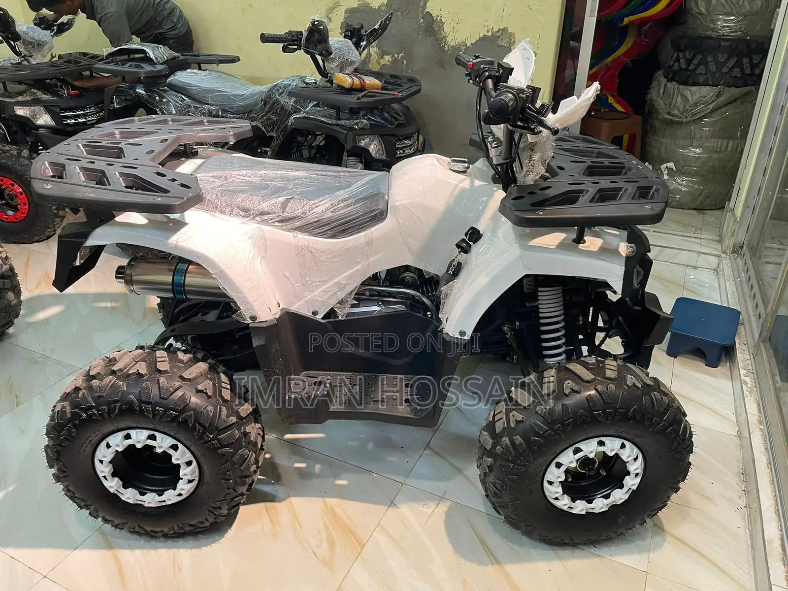 New Motorcycle 2025 White