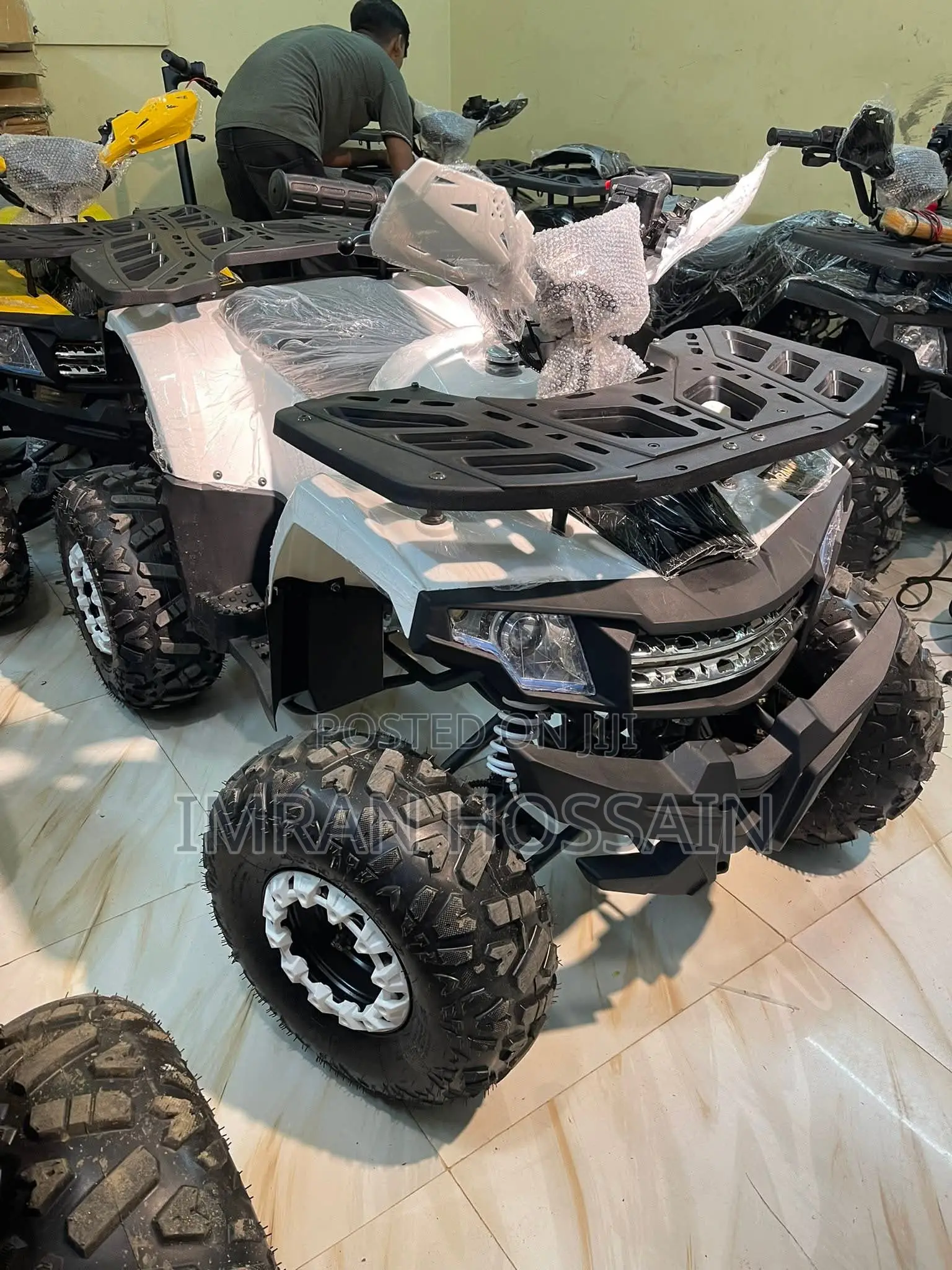 New Motorcycle 2025 White