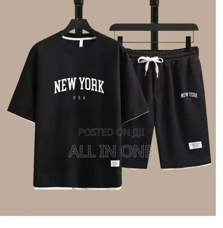 Half Pent T-Shirt Combo Set for Man (02 PCS Set) Fyh Yhgyhg