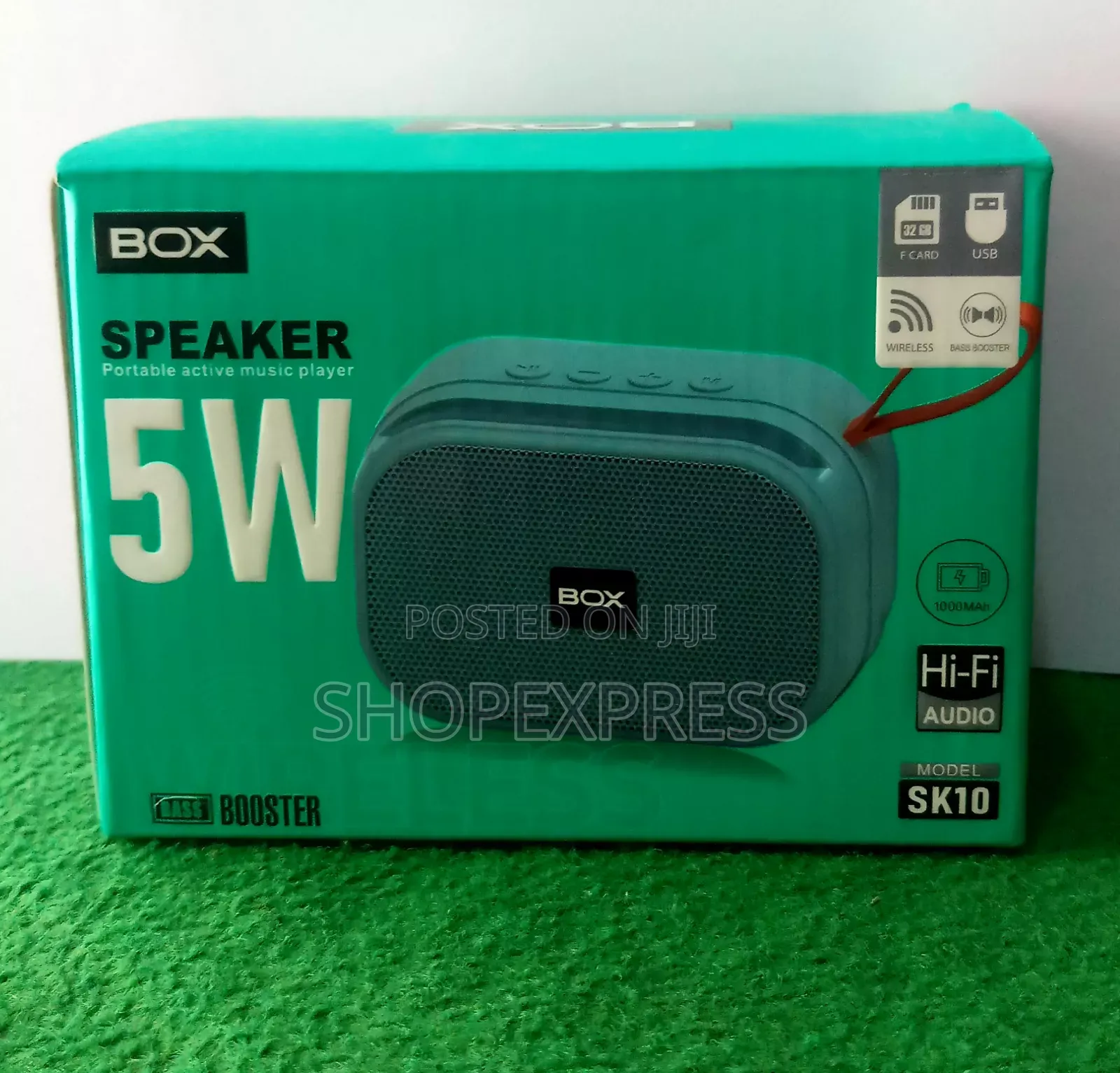 Box 5 Watt High Bass Bluetooth Speaker