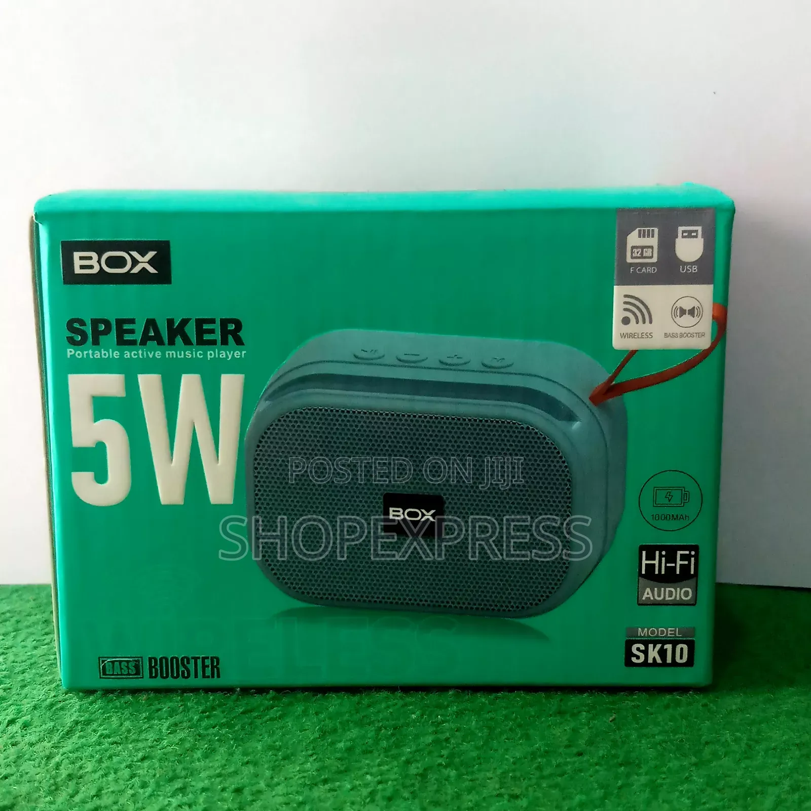 Box 5 Watt High Bass Bluetooth Speaker