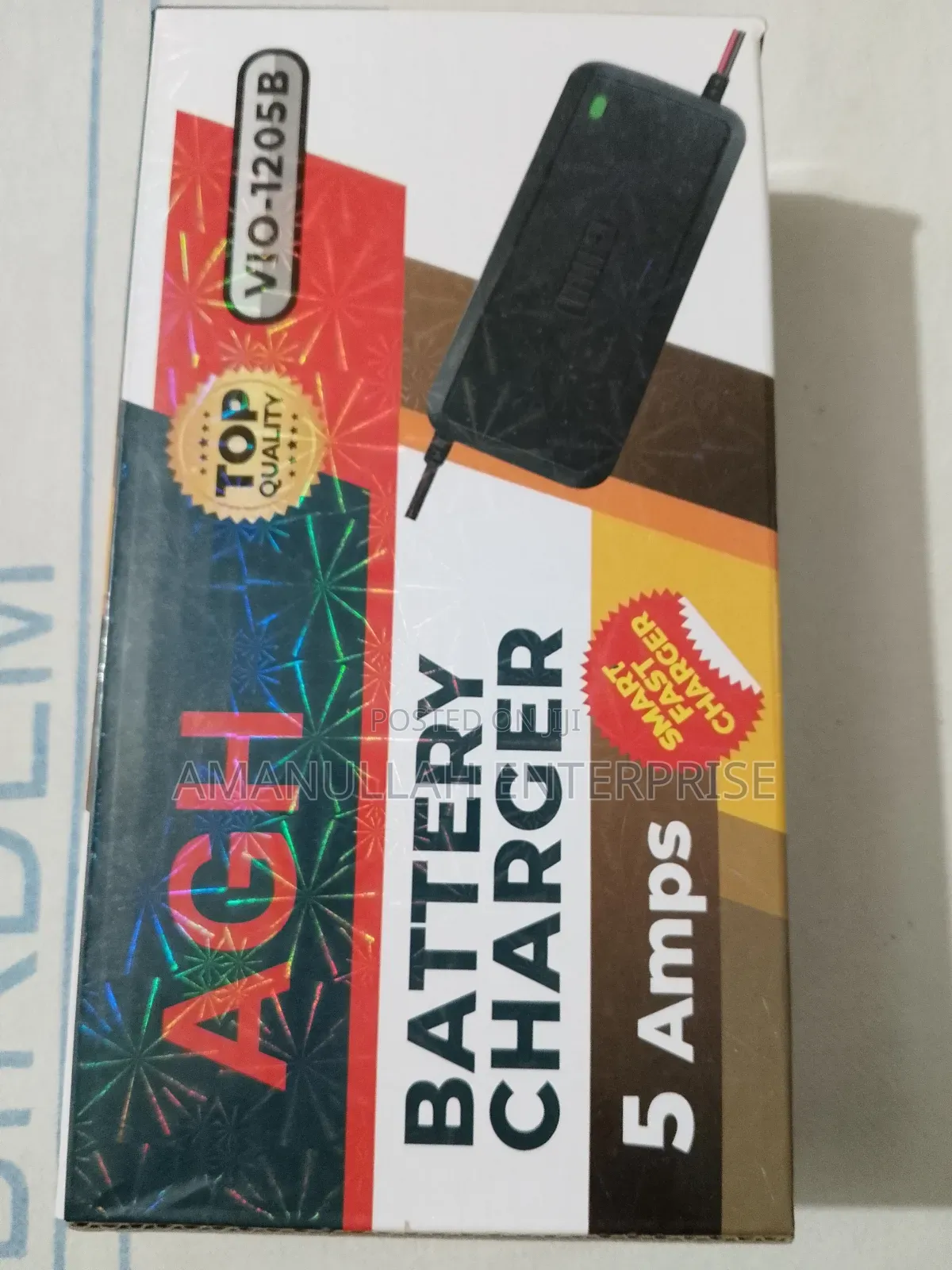 12v 5a Battery Charger for 12v 4a to 60a Lead Acid Battery.