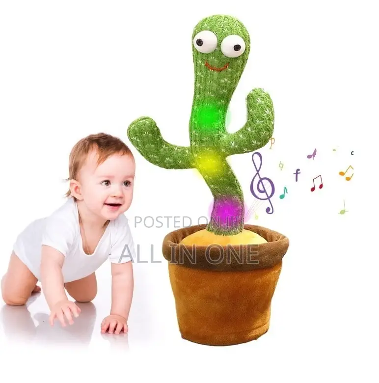 Dancing Cactus Toy Premium Tgred Greh