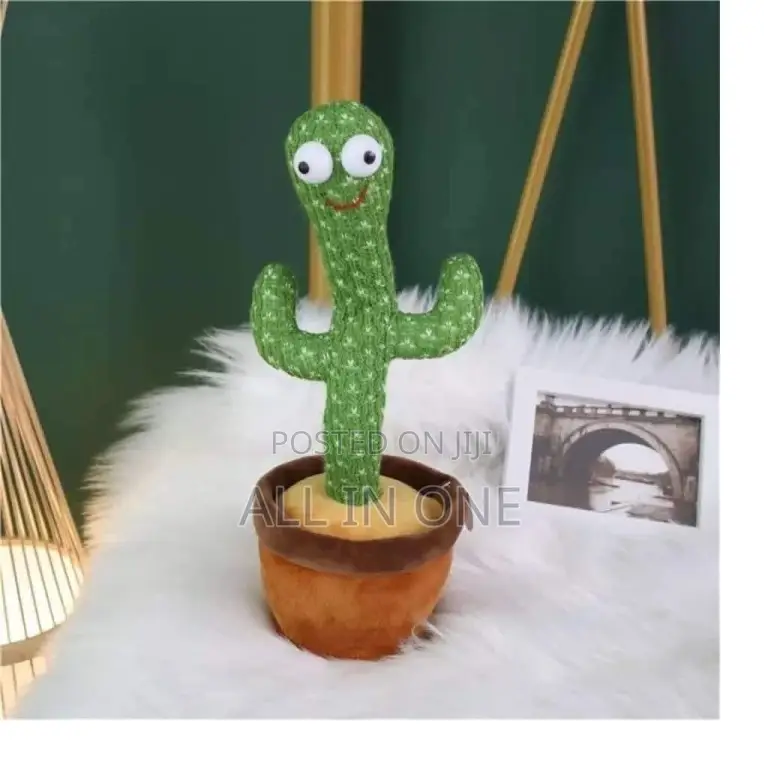 Dancing Cactus Toy Premium Tgred Greh