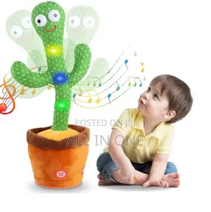 Dancing Cactus Toy Premium Tgred Greh