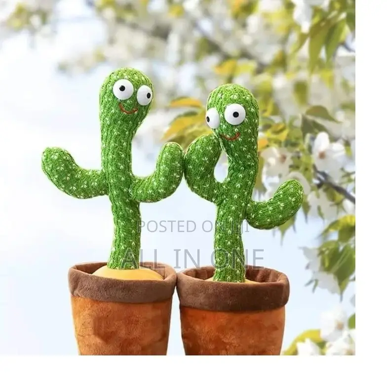 Dancing Cactus Toy Premium Tgred Greh