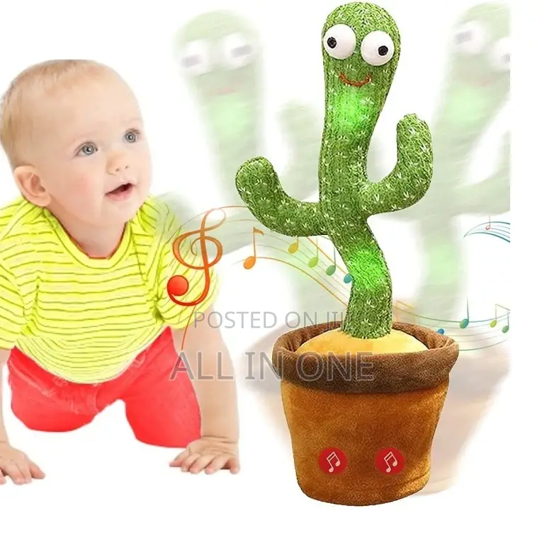 Dancing Cactus Toy Premium Tgred Greh