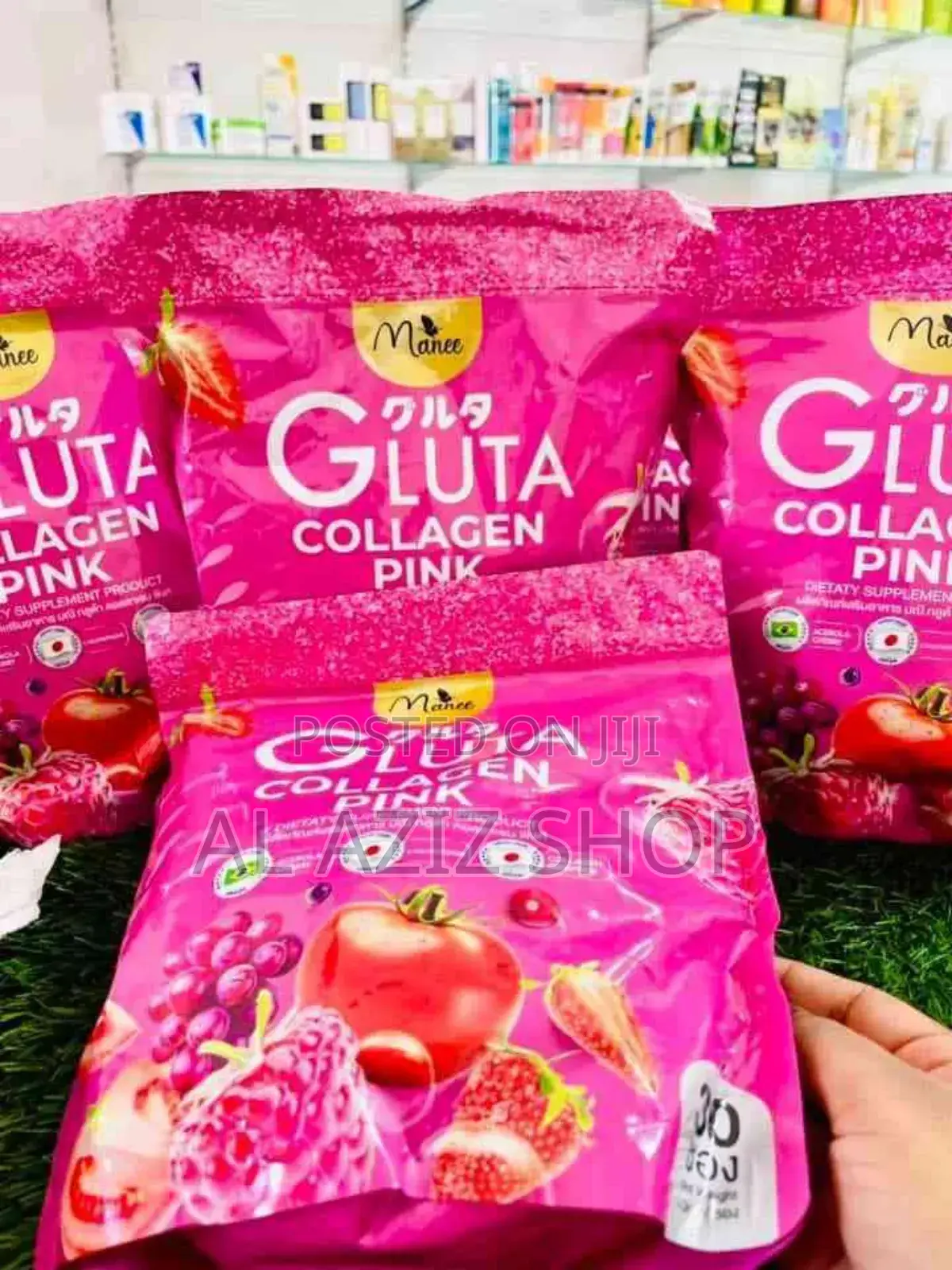 Manee Gluta Collagen Juice
Made in Thailand 
 Authentic