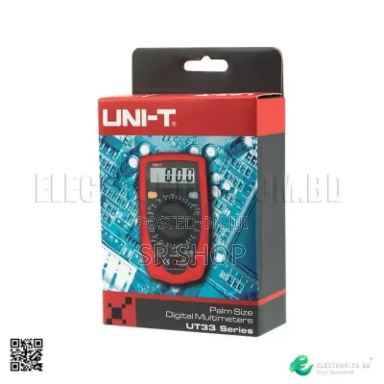 Uni-T Ut33b+ Digital Multimeter (Palm Size)